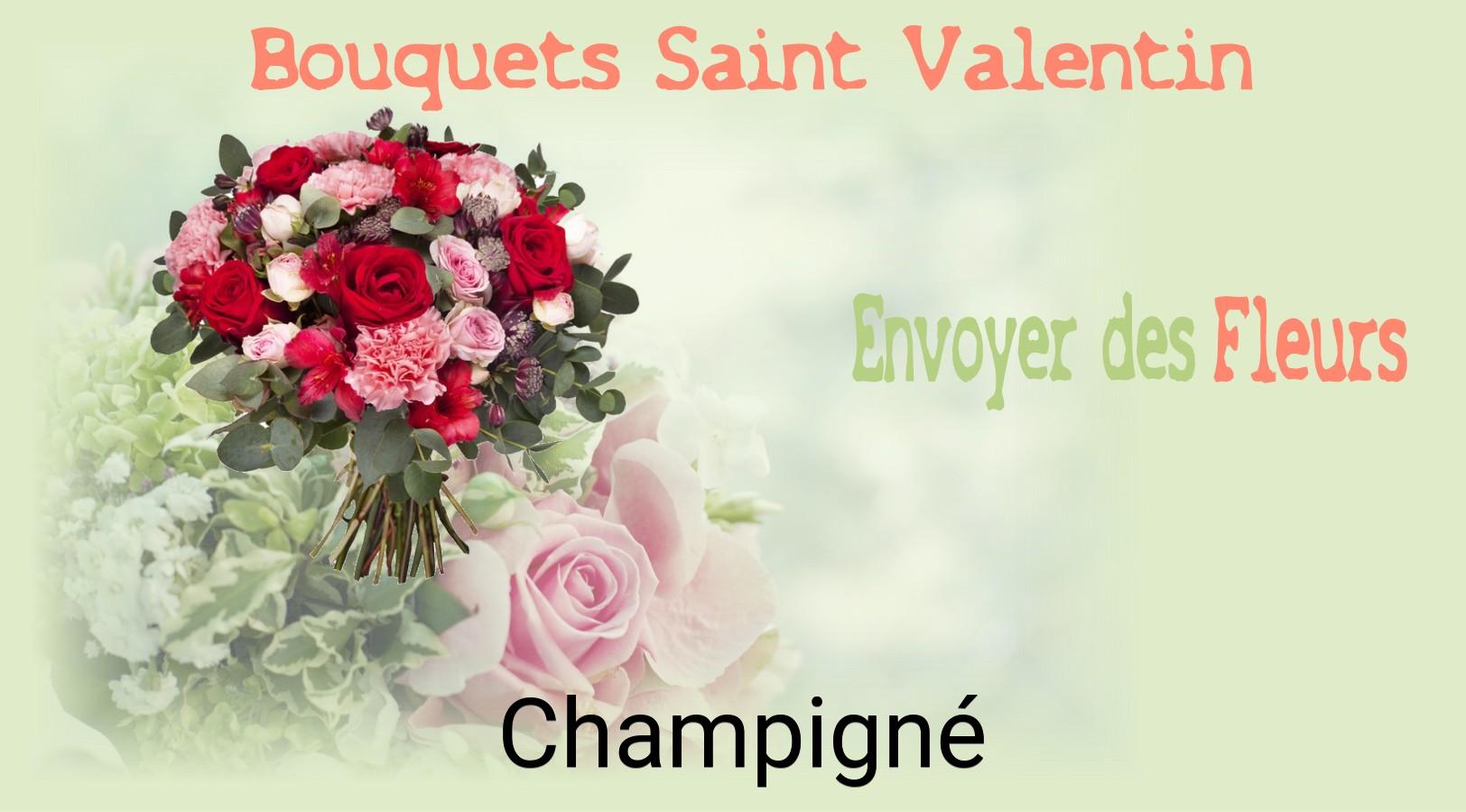 Roses de Saint-Valentin livrées à Champigné